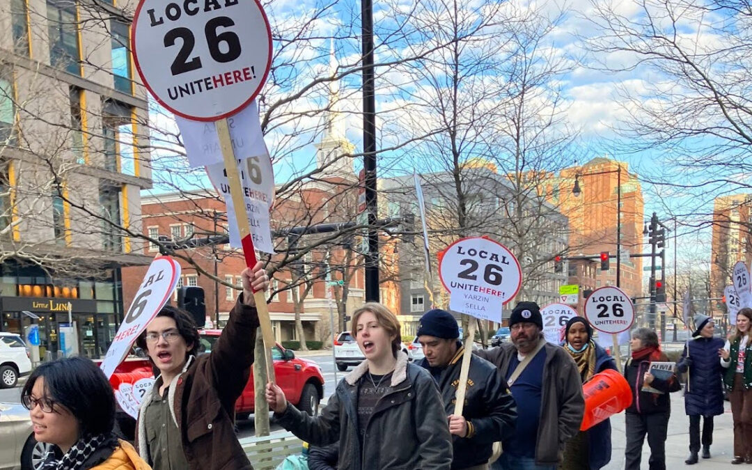 Dining Workers Stage Walkout At Meta’s Cambridge Offices