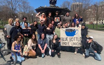 Blue Bottle Workers Go Independent, File for Union Election
