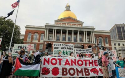 Hundreds Rally In Boston for Arms Embargo Against Israel’s War