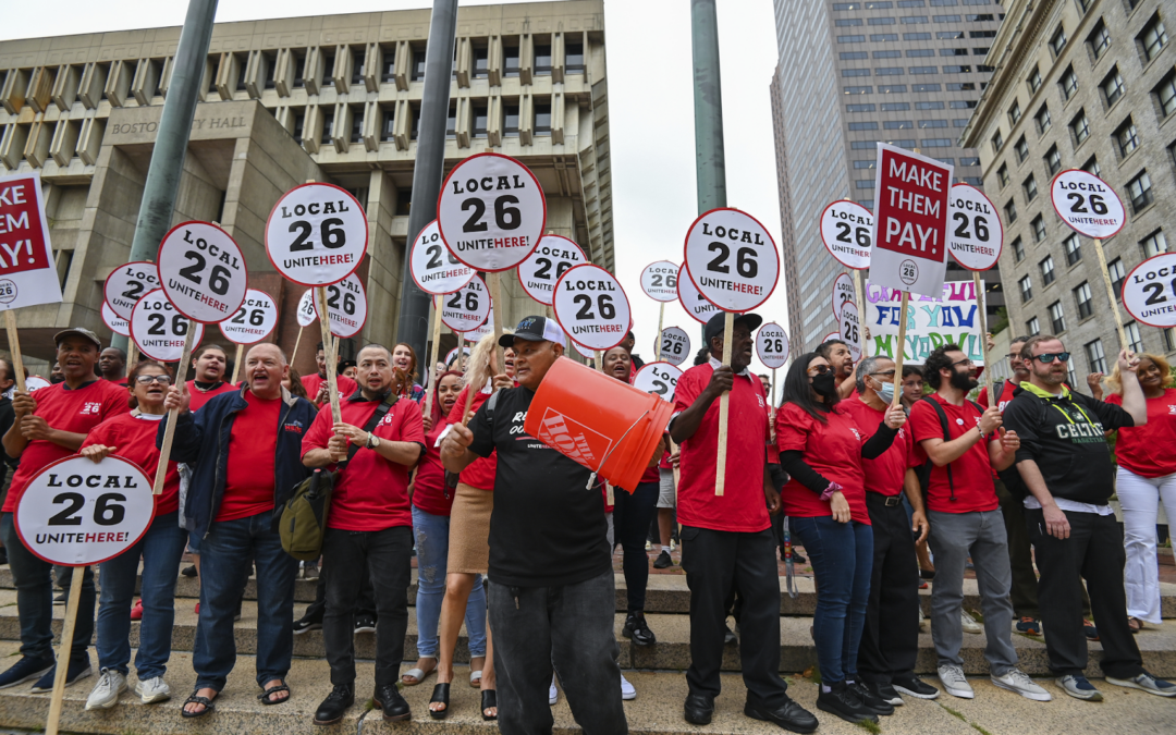 Boston Hotel Workers Launch Second Wave of Strikes