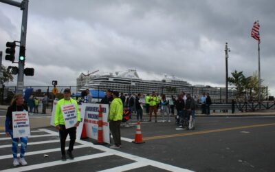 Dockworkers On Strike In Boston and All Along the East Coast