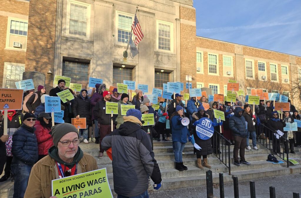 Boston Educators Launch Informational Pickets As Contract Negotiations Drag On