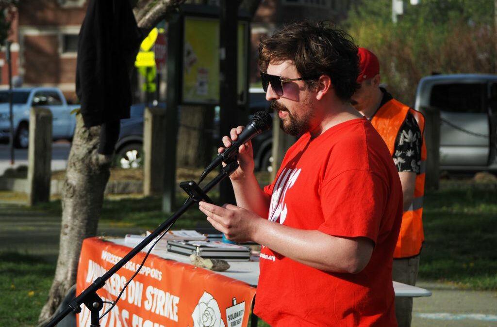 Worcester DSA Leads May Day in the Heart of the Commonwealth
