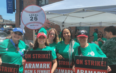 In 113-Year First, Fenway Park Concessions Workers Go On Strike