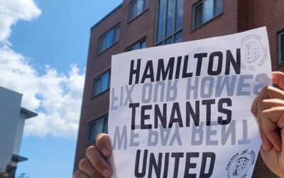 Hamilton Tenants Association Faces Terrible Landlord With Rally in Arlington