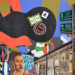 The title graphic on the article "To Call Allston Home" from The Crimson.