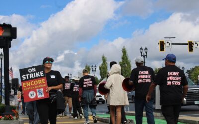Encore Boston Harbor Gaming Revenue Falls 22% in First Month of Strike, State Data Shows